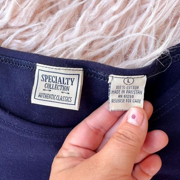 Vintage Navy Tunic - Picture 2 of 3